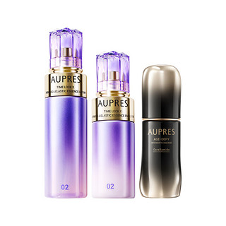 AUPRES 欧珀莱 弹润水乳+恒久精华50ml 3件套