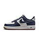 NIKE 耐克 AIR FORCE 1 07 L8 男子白蓝低帮休闲运动板鞋 DQ7659-101 DQ7659-101 41