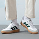 百亿补贴：adidas 阿迪达斯 男鞋2024新款COURTBLOCK网球文化休闲鞋板鞋IF6505