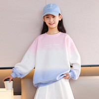 优优1点(Yoyo one)2024炸街女童套装儿童春装洋气时髦童装女孩大童春秋休闲 4891渐变 120cm