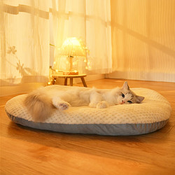 梵都宠舍 狗窝垫子睡垫加厚加绒可水洗猫床垫冬季保暖猫咪睡觉用垫子小号