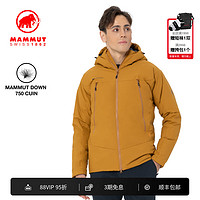 MAMMUT 猛犸象 Clion男女款防风防泼水透气软壳保暖外套750蓬羽绒服