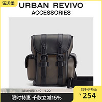 URBAN REVIVO 2024春季新款男士时尚潮流多口袋斜挎包UAMB40070