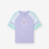 ANTA 安踏 女童夏装儿童短袖T恤中大童篮球运动T恤水光棉