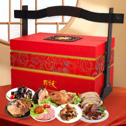 天福号熟食礼盒中华北京特产高档送礼天福食盒2200g
