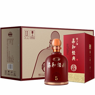 金种子 柔和经典 5 40%vol 浓香型白酒 460ml