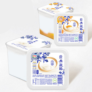 百亿补贴：yili 伊利 经典凝酪酸奶800g*2桶原味黄桃卡曼橘老酸奶