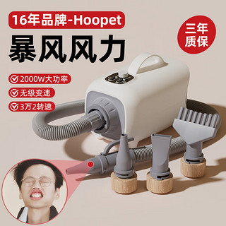 Hoopet 华元宠具（hoopet）宠物吹水机狗狗大型犬电吹风机猫咪大功率烘干箱洗澡吹干吹毛神器