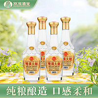 双沟 大曲金奖 经典光瓶大容量浓香型白酒整箱装 53%vol 750mL 4瓶 整箱装