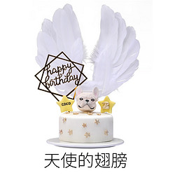苗句宠 宠物生日蛋糕 猫狗可食 全鸡肉蛋糕 直径9.5cm约260g