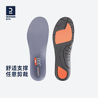 DECATHLON 迪卡侬 运动鞋垫R300跑步吸汗增高减震缓冲足弓垫-4472341