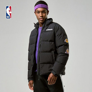 NBA 湖人队羽绒服篮球运动时尚休闲简约保暖羽绒服 腾讯体育 XXL