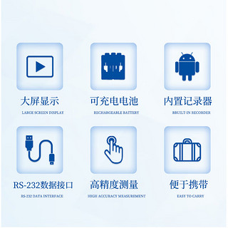 风途超声波流量计便携壁挂式TDS-100H液体高精度管道外夹外贴实时测量 壁挂式主机+l2