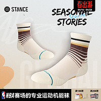 STANCE 斯坦斯 专业跑步袜348短筒运动袜男女袜子春夏透气舒适 浅黄色A348A24TRA-CVS M  欧码38-42