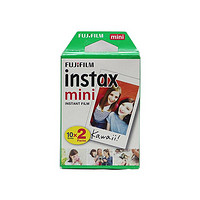 FUJIFILM 富士 instax 拍立得mini 白边相纸-20张