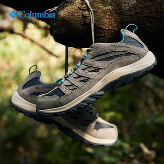 Columbia哥伦比亚户外女子抓地耐磨运动户外徒步鞋登山鞋BL4595 055(卡其色/灰色) 37(23cm)