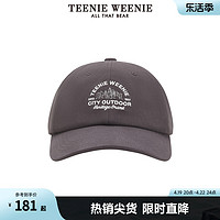 TEENIE WEENIE TeenieWeenie小熊女装2024年夏季新款纯色棒球帽鸭舌帽时尚休闲女