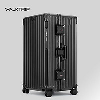 行之旅 walktrip 大容量行李箱女超大旅行箱商务出国拉杆箱大号密码箱皮箱子男 雅丹黑 26英寸(加厚大容量+多功能)
