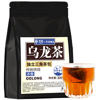 艺佰 黑乌龙茶油切办公饭店三角茶包浓香升级可冷泡茶 冷翠300g/75包