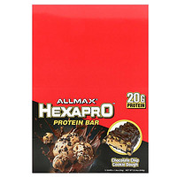 ALLMAX 乳清蛋白棒饱腹抗饿代餐酥脆生酮能量棒进口低糖零食