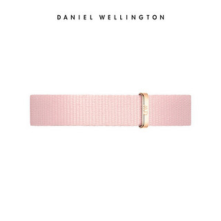 Daniel Wellington DanielWellington）DW原装表带10mm粉色编织带女款DW00200289（适用20*26mm方表）