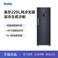 Haier 海尔 BD-226WGHEC 无霜保鲜冷冻国瓷系列立式冷柜