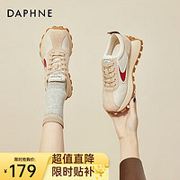 DAPHNE 达芙妮 休闲德训鞋阿甘鞋女