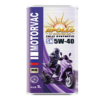 莫托维克 太阳神 5W-40 SN级 1L 全合成摩托车机油
