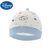 Disney 迪士尼 新生婴儿胎帽春秋夏季薄款纯棉婴幼儿胎帽初生宝宝透气帽子护卤门