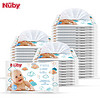 NUBY（努比）儿童湿巾小包便携小婴幼儿新生宝宝手口湿纸巾10包 组合装 10抽 20包