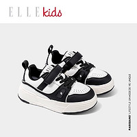 Ellekids ELLE KIDS童鞋2024春季新款女童板鞋魔术贴儿童休闲鞋男童运动鞋