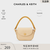 CHARLES & KEITH CHARLES&KEITH;春夏女包SL2-80840490女士设计感手提斜挎信封包