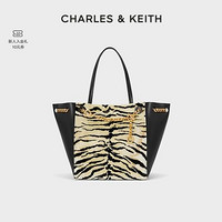 百亿补贴：CHARLES & KEITH CHARLES&KEITH;大容量虎纹手提托特包包女包CK2-30781932