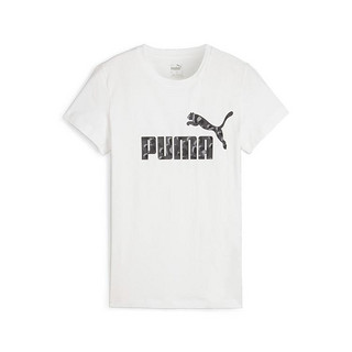 PUMA 彪马 24夏季新款女子运动休闲圆领T恤短袖Logo Tee