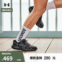 安德玛 UNDERARMOUR）Charged 女子休闲风运动跑步鞋3028449 黑色001 38