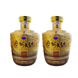 MOUTAI 茅台 贵州大曲生肖龙年2.5L53度酱香型白酒 2坛装原箱发货