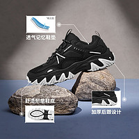 百亿补贴：SKECHERS 斯凯奇 春夏时尚百搭户外野火男鞋舒适透气拼色休闲鞋运动鞋237526