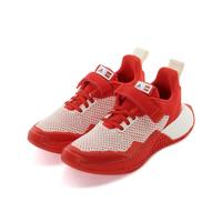 阿迪达斯 adidas新年红缓震耐磨舒适休闲女中大童魔术贴鞋运动鞋跑步鞋童鞋