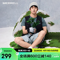 MERRELL 迈乐 户外溯溪洞洞鞋HYDRO MOC毒液涉水鞋透气沙滩鞋凉鞋轻便溯溪鞋 J85865钢铁灰（男）