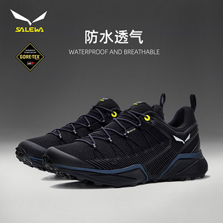 SALEWA 沙乐华 Gore-Tex 男子越野跑鞋 61366 黑色 44