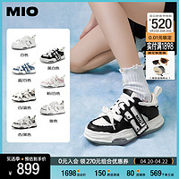 Mio 宇达电通 [宋亚轩同款]MIO米奥2024小白休闲鞋厚底板鞋运动情侣溶解男女鞋