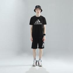 adidas 运动短袖男式季休闲T恤女式舒适透气
