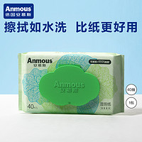 Anmous 安慕斯 湿厕纸家庭实惠装洁厕湿巾湿厕巾40抽