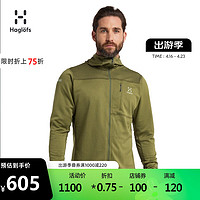 HAGLÖFS 火柴棍 HAGLOFS连帽上衣男春秋605370-4VY 绿色 M