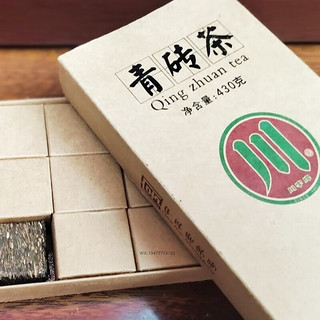 赵李桥（ZHAOLIQIAO） 赵李桥川字 内销款标准青砖茶切割小颗粒黑茶2018年K系列430g