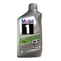 Mobil 美孚 1号系列 ESP 0W-30 C3级 全合成机油 946ML 美版