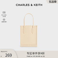 CHARLES & KEITH CHARLES&KEITH23秋冬新款CK2-30671515拼色手提斜挎包托特包女包