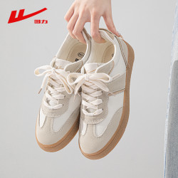 warrior回力女鞋德训鞋女2024新款春季复古休闲板鞋女款鞋子平底运动