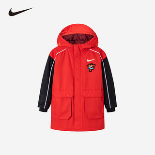 NIKE 耐克 儿童童装棉服NY2412122GS-001 学院红 130/64