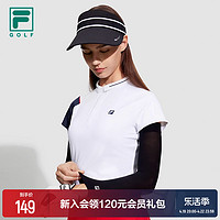 FILA 斐乐 官方女子冰袖2024夏季新款高尔夫运动护臂防紫外线袖套